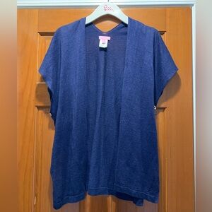 Lilly Pulitzer Navy cardigan cover up
